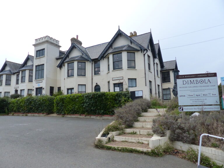 Exterior of Dimbola Museum and Galleries in Freshwater.